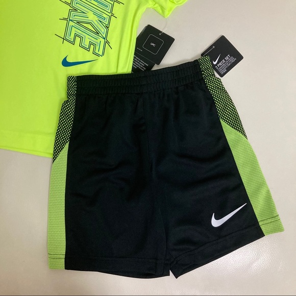 Nike dri-fit neon active shorts set 2137 - Picture 4 of 5